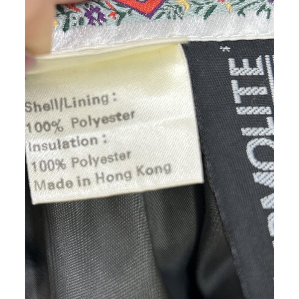 Obermeyer Ski Suit Womens 10 Vintage Insulated One Piece Embroidered Gray 90’s - Picture 8 of 12
